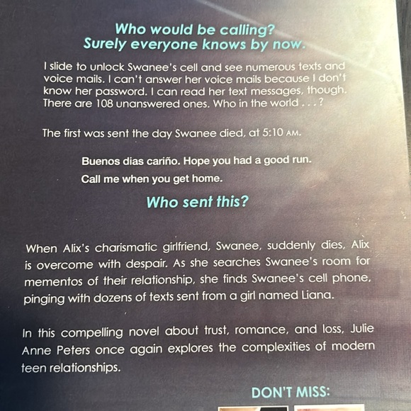 š³ļøāš Lies my girlfriend told me Julie Peters LGBTQ queer lesbian romance book - Picture 3 of 5